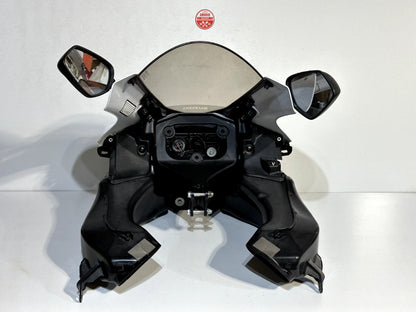 2018 2017-2025 SUZUKI GSXR1000 OEM FRONT HEADLIGHT W/ COWLING & WINDSHIELD WHITE