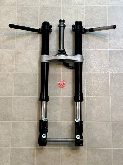 2019-2026 KAWASAKI NINJA ZX6R FRONT FORKS FORK SHOCK SUSPENSION W/ CLIP ON SET