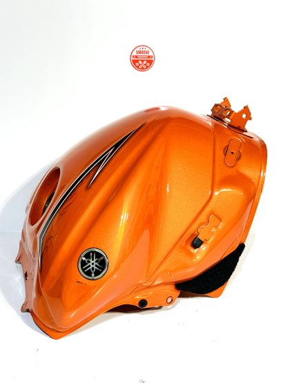 (2009) 2008-2016 YAMAHA YZF R6 OEM GAS FUEL TANK CELL PETROL RESERVOIR ORANGE