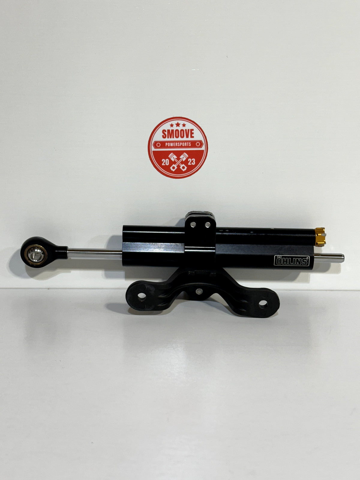 2019-2026 KAWASAKI NINJA ZX6R OHLINS STEERING DAMPER ASSEMBLY W/ MOUNT