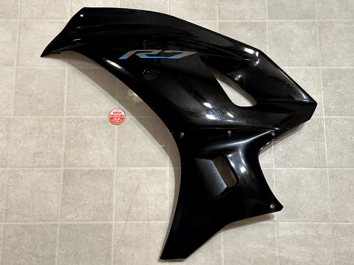 2022-2025 YAMAHA YZF R7 OEM COMPLETE FAIRING BODY PANEL COWLING COWL KIT BLACK