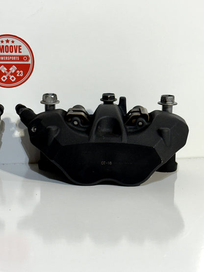 2019-2025 KAWASAKI NINJA ZX6R ZX636 OEM LEFT RIGHT FRONT BRAKE CALIPER SET + PAD