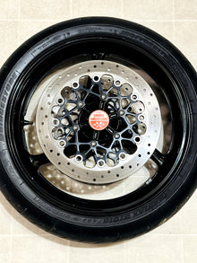 2011-2026 SUZUKI GSXR750 GSXR 750 OEM FRONT WHEEL RIM ROTORS TIRE MINT BLACK