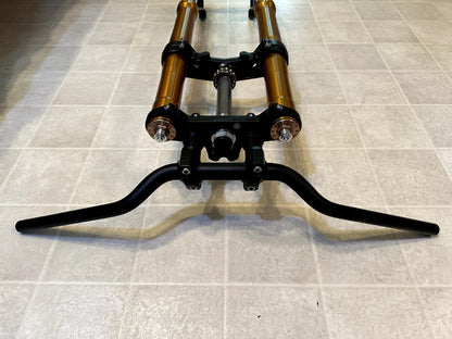 2022-2025 YAMAHA XSR900 XSR 900 OEM FRONT FORKS SUSPENSION W/ TRIPLE TREE & BARS