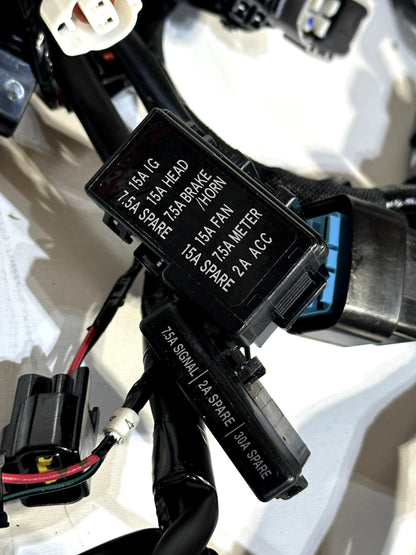 2024-2026 KAWASAKI NINJA ZX6R ABS OEM MAIN WIRING HARNESS ELECTRICAL WIRE LOOM ✅