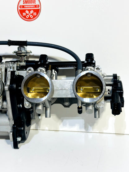 2025-2026 YAMAHA YZF R1 OEM THROTTLE BODY ASSEMBLY W/ FUEL INJECTORS & SERVO