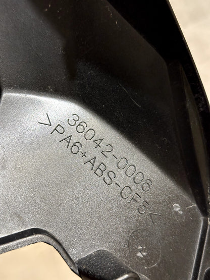 2021-2025 KAWASAKI NINJA ZX10R OEM REAR BACK TAIL CENTER COWL FAIRING BLACK