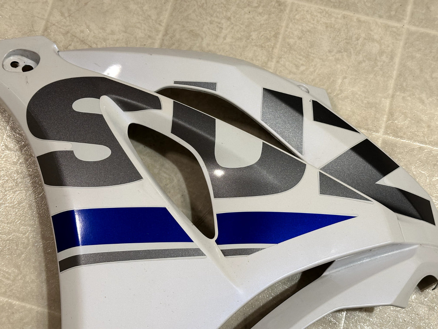 2017-2026 SUZUKI GSXR1000 OEM FAIRING COWLING BODY PANEL PLASTICS KIT WHITE BLUE