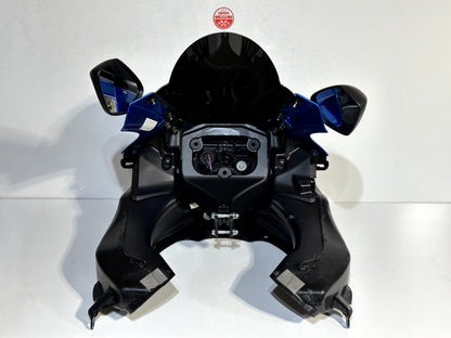 2020 2017-2025 SUZUKI GSXR1000 OEM FRONT HEADLIGHT W/ COWLING & WINDSHIELD BLUE