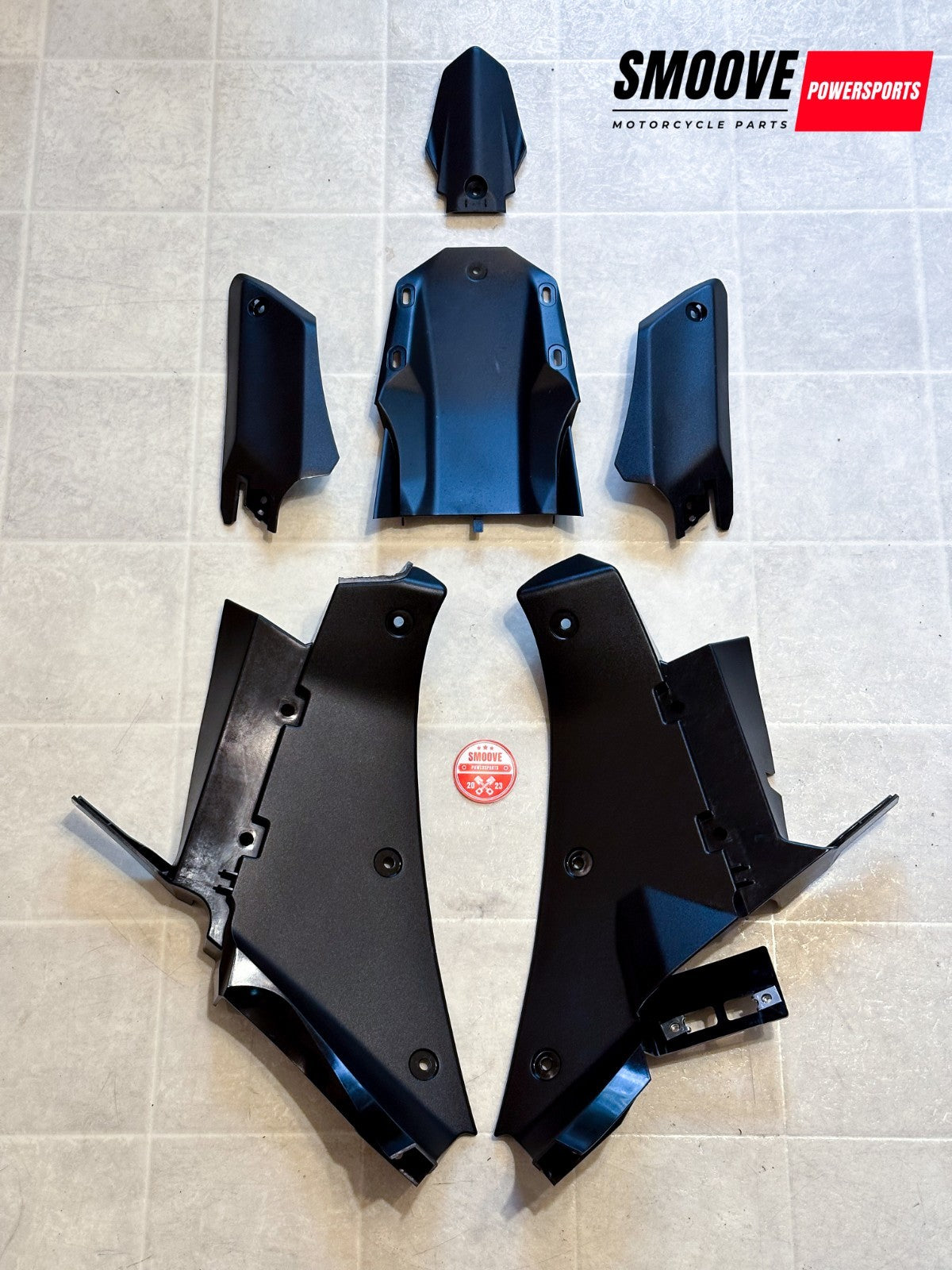 2022-2025 YAMAHA YZF R7 OEM COMPLETE PLASTIC TRIM PANEL COVER FAIRING KIT