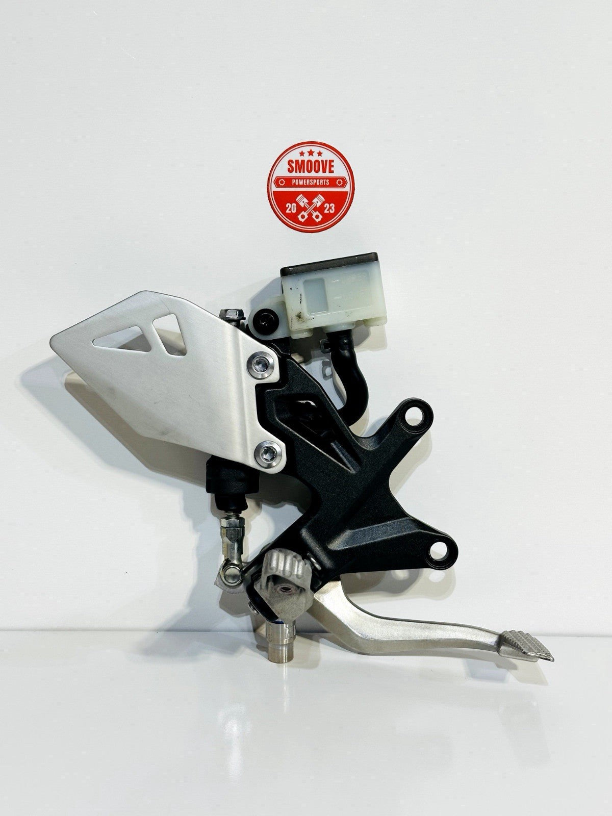 2021-2025 KAWASAKI NINJA ZX10R ZX 10 OEM REAR BRAKE MASTER CYLINDER W/ FOOT PEG