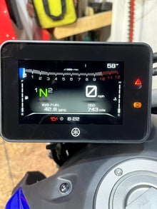 2023-2025 YAMAHA MT-07 OEM SPEEDOMETER INSTRUMENT GAUGE CLUSTER LCD 743 MILES