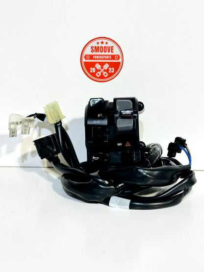 2020-2026 YAMAHA YZF R1 OEM LEFT HANDLE BAR TURN HORN SIGNAL CONTROL SWITCH