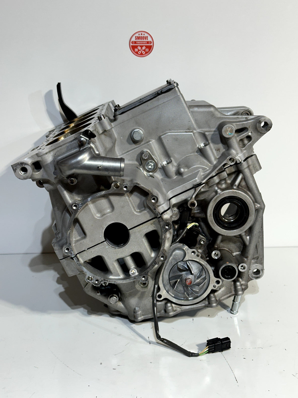 2021-2023 KAWASAKI NINJA ZX10R OEM UPPER LOWER ENGINE MOTOR BLOCK CRANK CASE SET