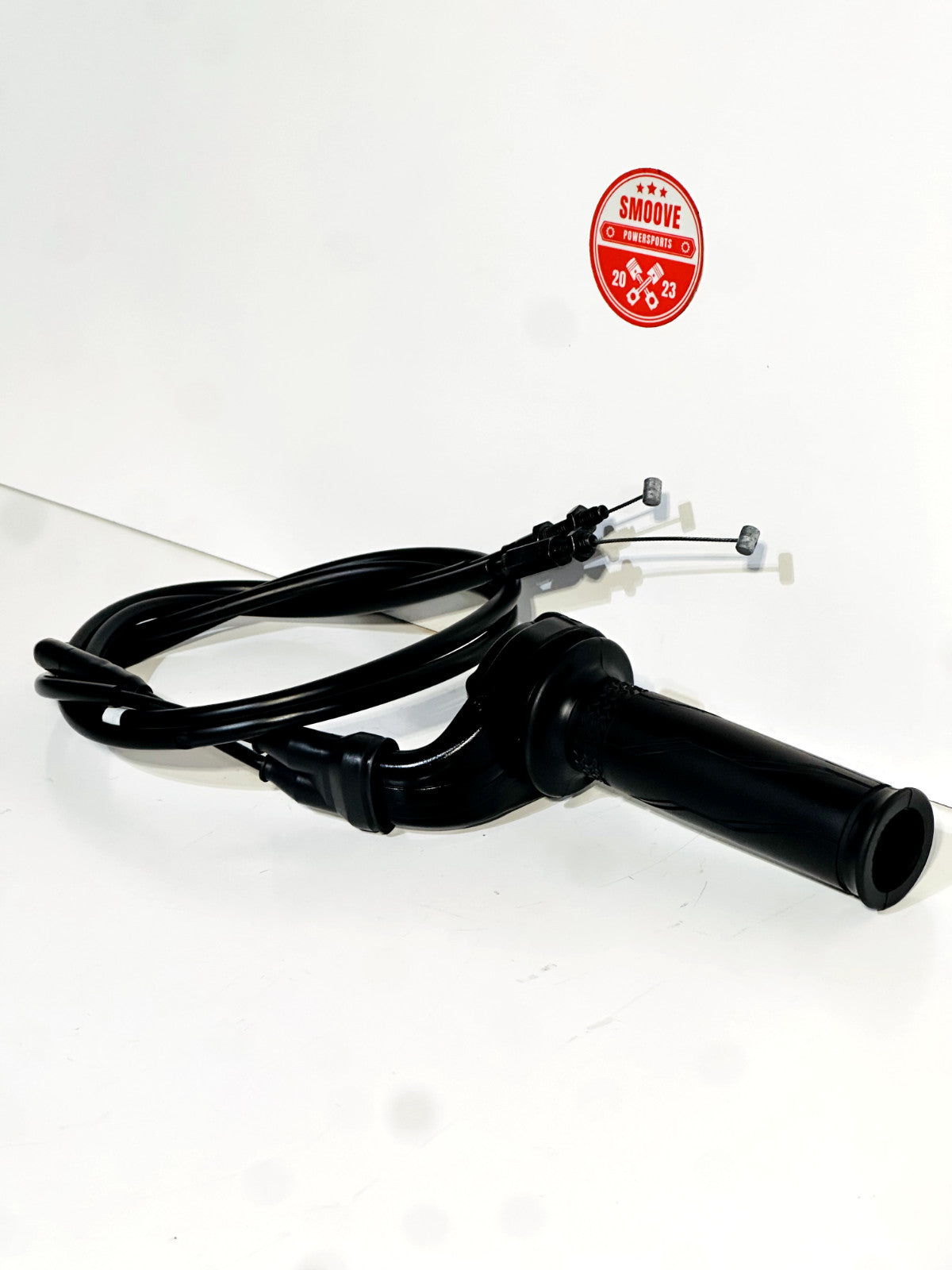 2022-2025 YAMAHA YZF R7 OEM THROTTLE GRIP CONTROL TUBE & HOUSING W/ CABLES