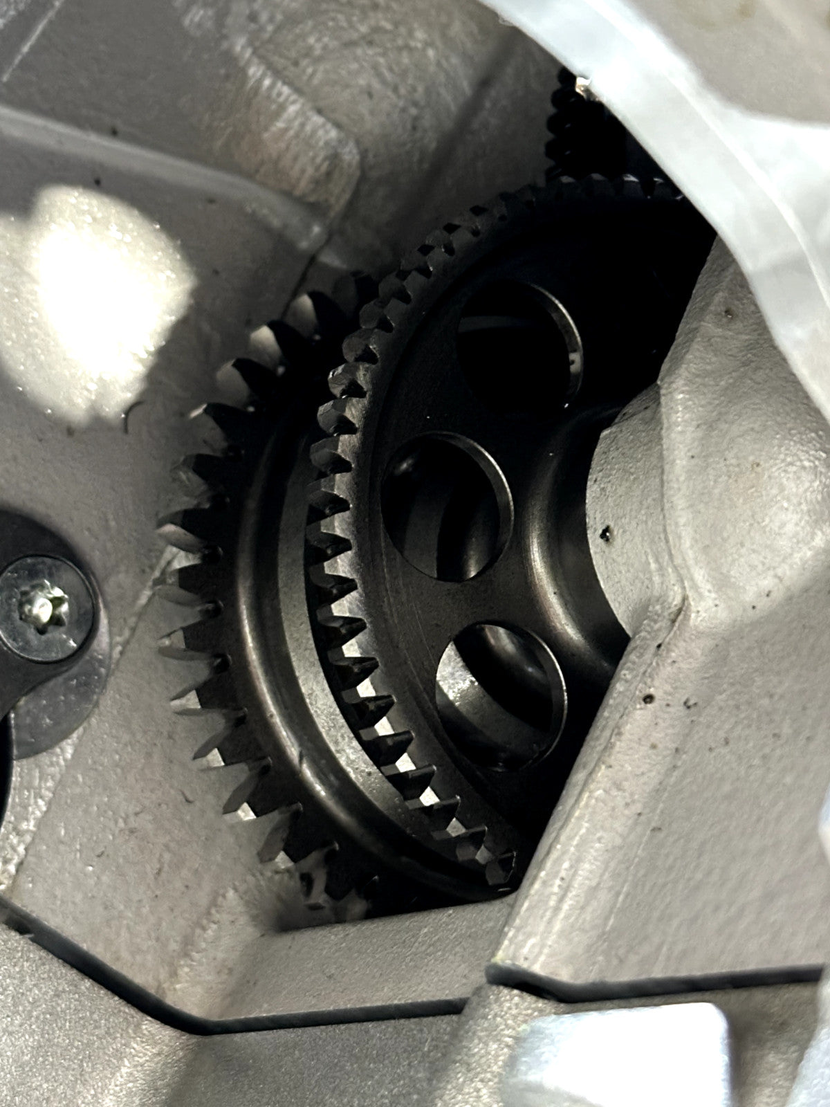 2021-2023 KAWASAKI NINJA ZX10R OEM UPPER LOWER ENGINE MOTOR BLOCK CRANK CASE SET