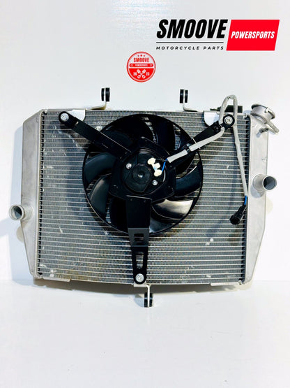 2024-2027 KAWASAKI NINJA ZX6R ZX636 OEM RADIATOR ENGINE MOTOR COOLER + FAN