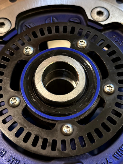 2021-2025 YAMAHA MT09 MT-09 SP OEM REAR BACK WHEEL RIM TIRE SPROCKET ROTOR BLUE