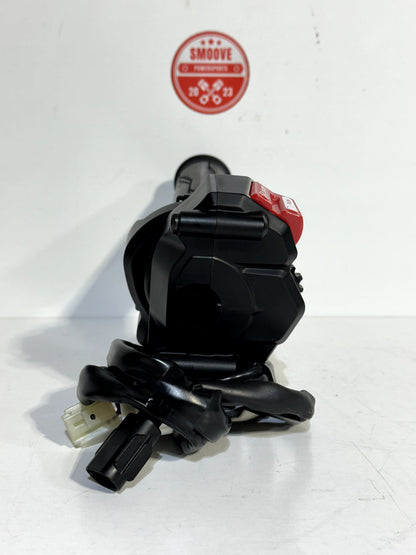 2020-2025 YAMAHA YZF R1 OEM THROTTLE GRIP HOUSING CONTROL SWITCH RIDE BY WIRE
