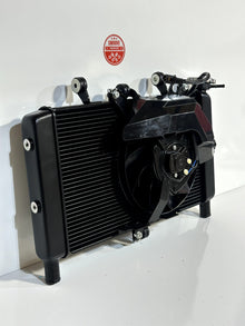 2022-2025 YAMAHA XSR900 XSR 900 OEM RADIATOR ENGINE MOTOR COOLANT COOLER W/ FAN