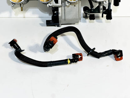 2021-2025 KAWASAKI NINJA ZX10R OEM THROTTLE BODY W/ INJECTORS & FUEL LINES ✅
