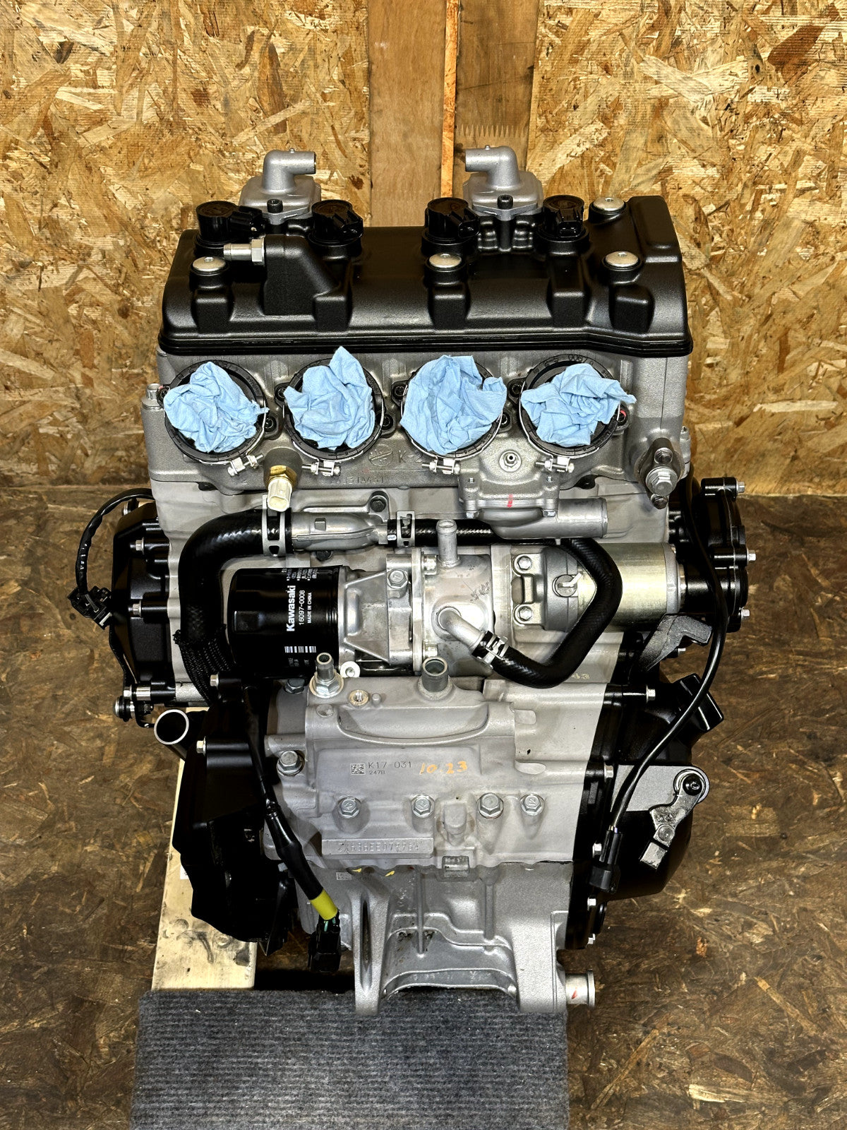 2019-2025 KAWASAKI NINJA ZX6R ZX636 COMPLETE ENGINE MOTOR ASSEMBLY MINT 200 MILE