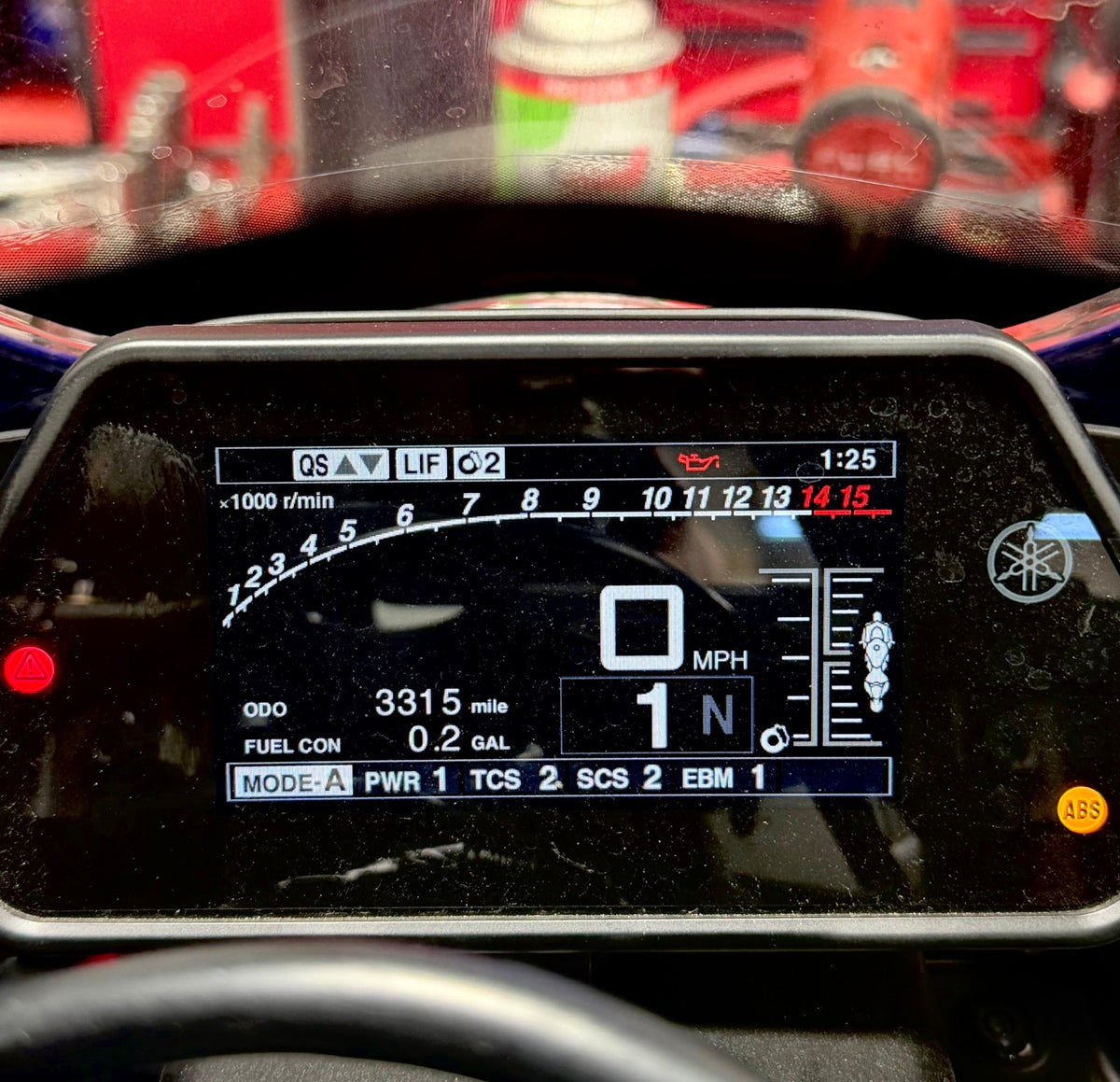 2020-2026 YAMAHA YZF R1 OEM SPEEDOMETER GAUGE INSTRUMENT CLUSTER TACH 3K MILES