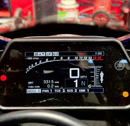 2020-2026 YAMAHA YZF R1 OEM SPEEDOMETER GAUGE INSTRUMENT CLUSTER TACH 3K MILES