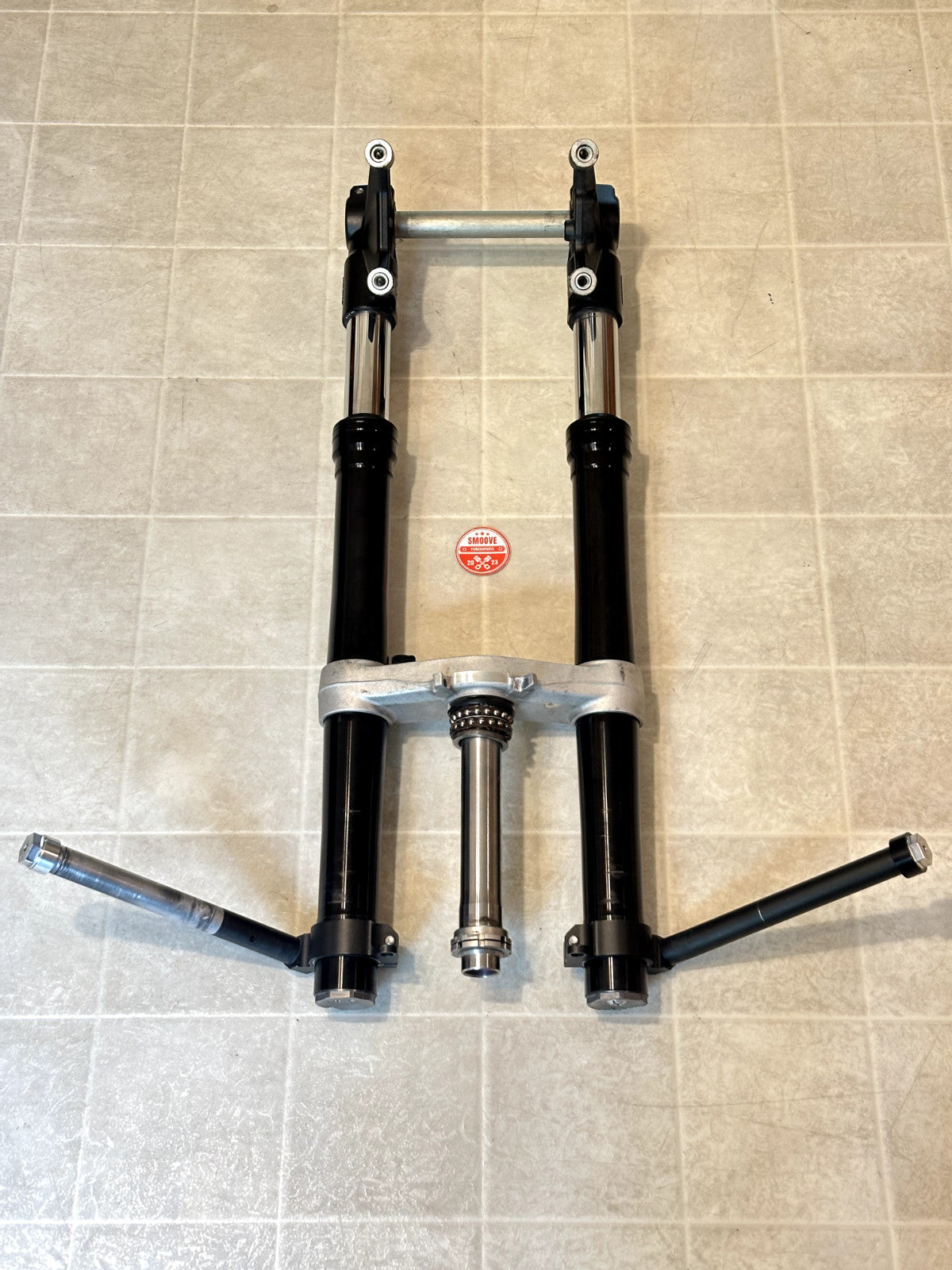 2019-2026 KAWASAKI NINJA ZX6R FRONT FORKS FORK SHOCK SUSPENSION W/ CLIP ON SET