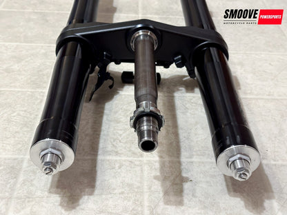 2017-2020 YAMAHA MT-09 MT09 OEM FRONT FORKS SUSPENSION FORK & TRIPLE TREE + AXLE