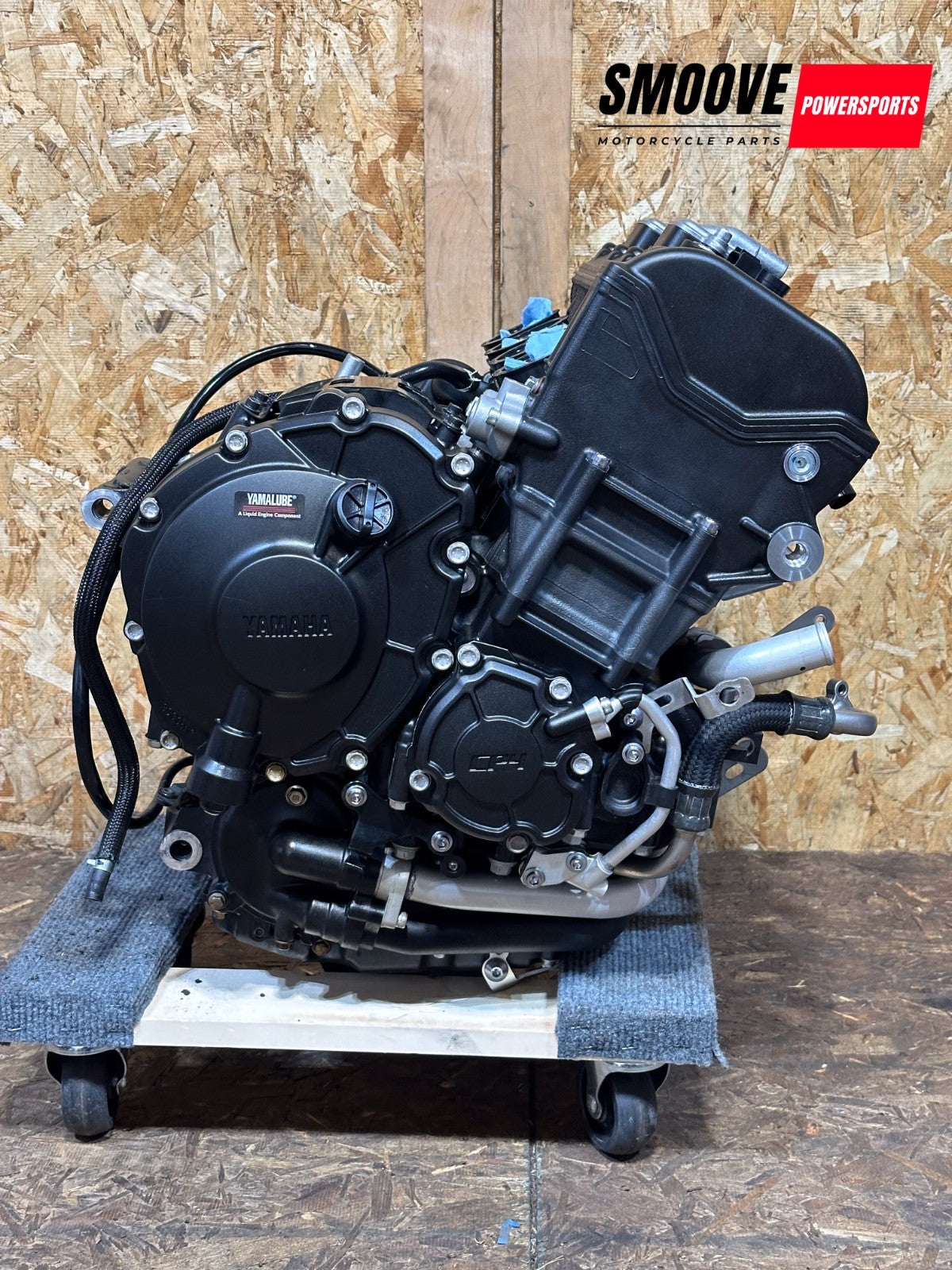 2020-2026 YAMAHA YZF R1 R1M OEM COMPLETE ENGINE MOTOR ASSEMBLY STRONG RUNNER 2K MILES