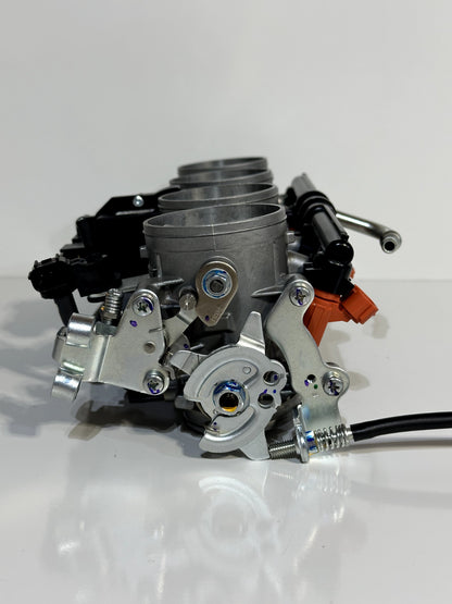 2024-2025 KAWASAKI NINJA ZX6R ZX636 OEM THROTTLE BODY BODIES W/ FUEL INJECTORS