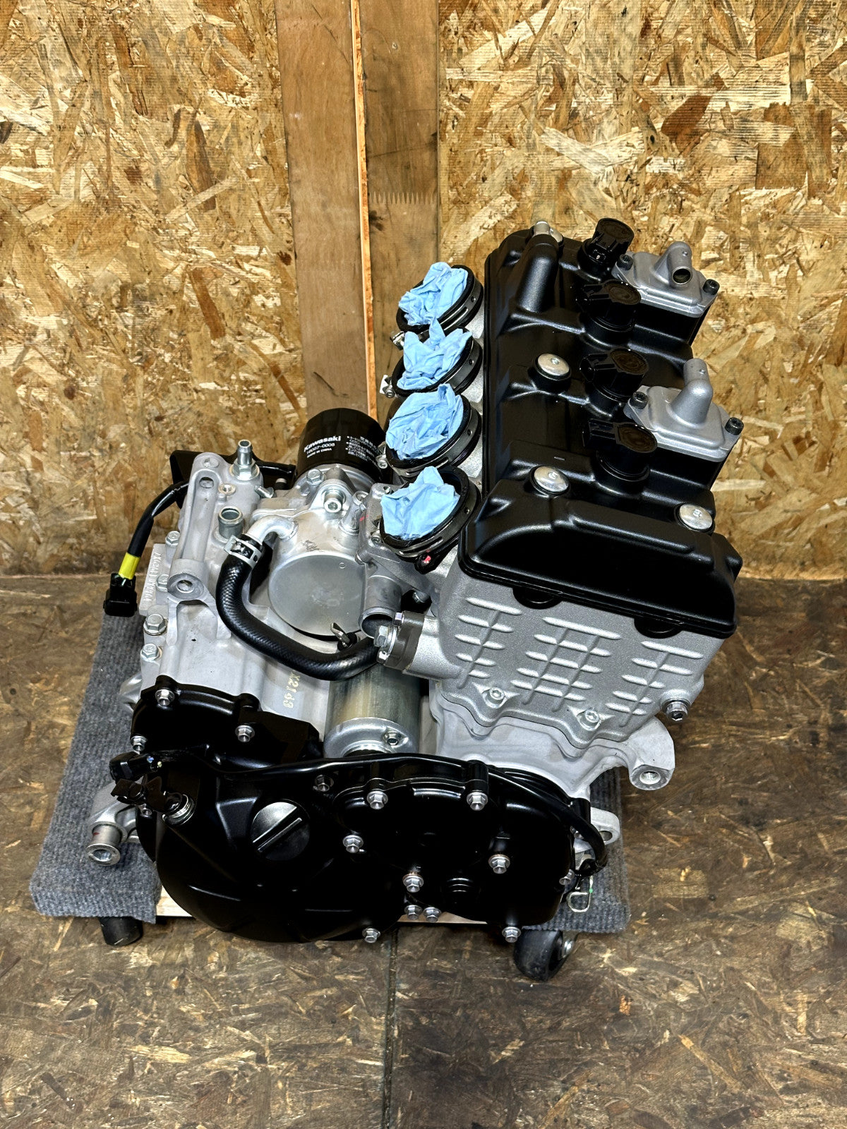 2019-2025 KAWASAKI NINJA ZX6R ZX636 COMPLETE ENGINE MOTOR ASSEMBLY MINT 200 MILE