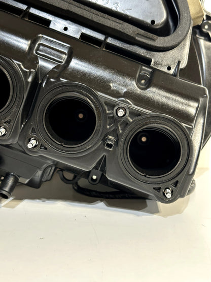 2008-2016 YAMAHA YZF R6 OEM AIR BOX INTAKE FILTER W/ VELOCITY STACKS + INJECTORS