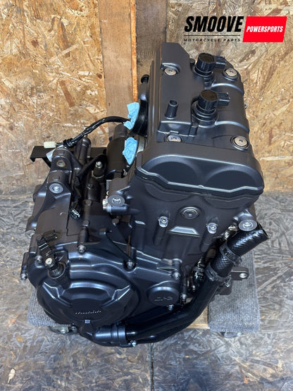 2021-2025 YAMAHA YZF R7 MT07 COMPLETE ENGINE MOTOR ASSEMBLY 1.9K MILES TESTED ✅