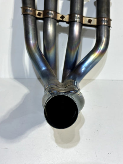 2011-2015 KAWASAKI ZX10R ZX-10R OEM EXHAUST HEADER MANIFOLD PIPE TITANIUM