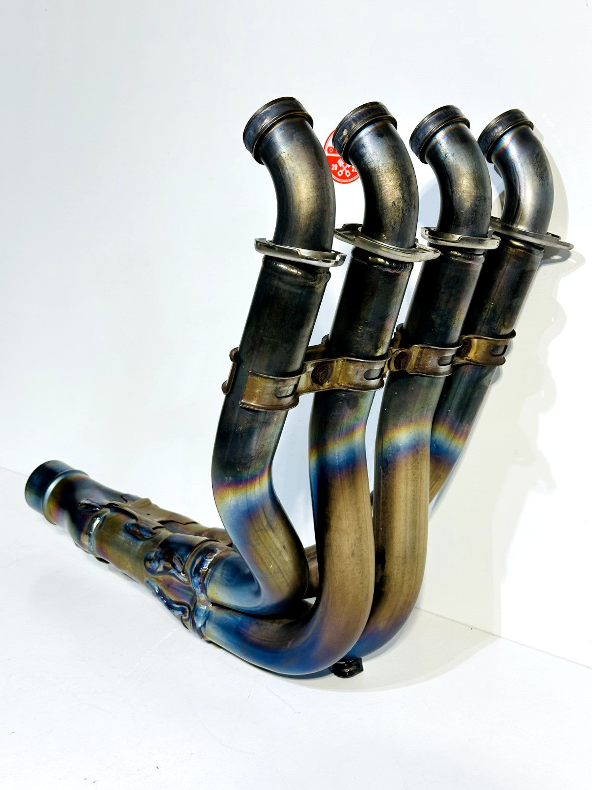 2011-2015 KAWASAKI ZX10R ZX-10R OEM EXHAUST HEADER MANIFOLD PIPE TITANIUM