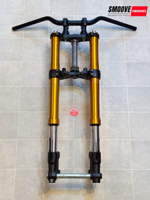 2022-2025 YAMAHA XSR900 XSR 900 OEM FRONT FORKS SUSPENSION W/ TRIPLE TREE & BARS