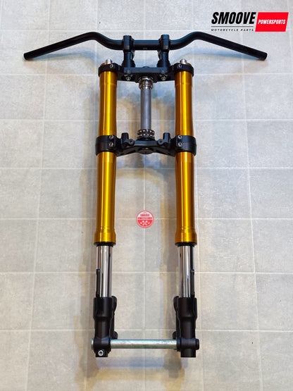 2022-2025 YAMAHA XSR900 XSR 900 OEM FRONT FORKS SUSPENSION W/ TRIPLE TREE & BARS
