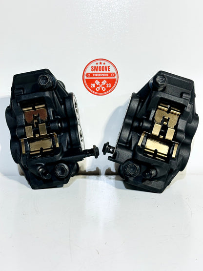 2022-2025 YAMAHA YZF R7 OEM LEFT & RIGHT FRONT BRAKE CALIPER SET W/ HARDWARE