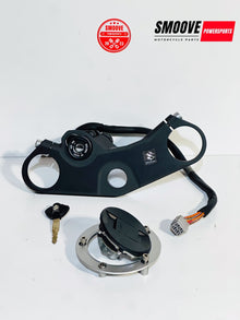 2011-2026 SUZUKI GSXR750 GSXR600 OEM IGNITION + TANK LOCK SET W/ TRIPLE TREE