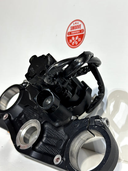 2021-2025 KAWASAKI NINJA ZX10R OEM IGNITION TANK & SEAT LOCK SET W/ TRIPLE TREE