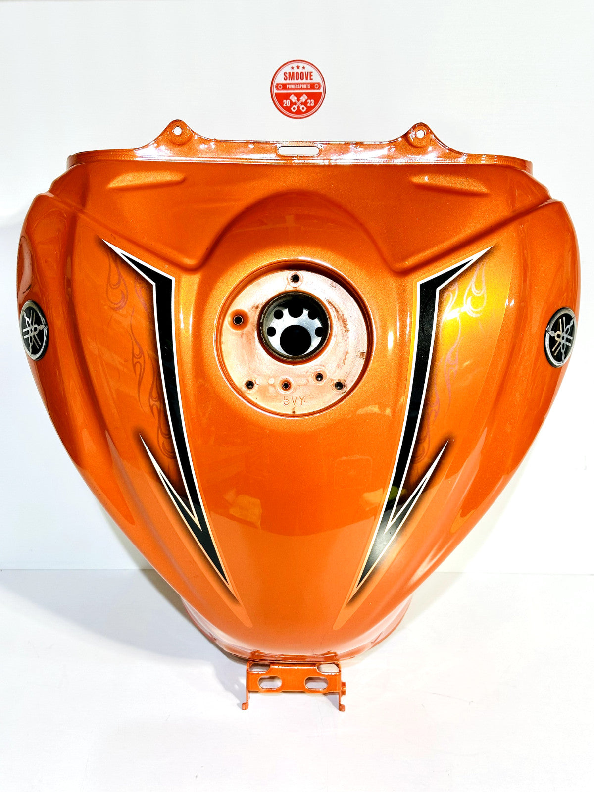 (2009) 2008-2016 YAMAHA YZF R6 OEM GAS FUEL TANK CELL PETROL RESERVOIR ORANGE