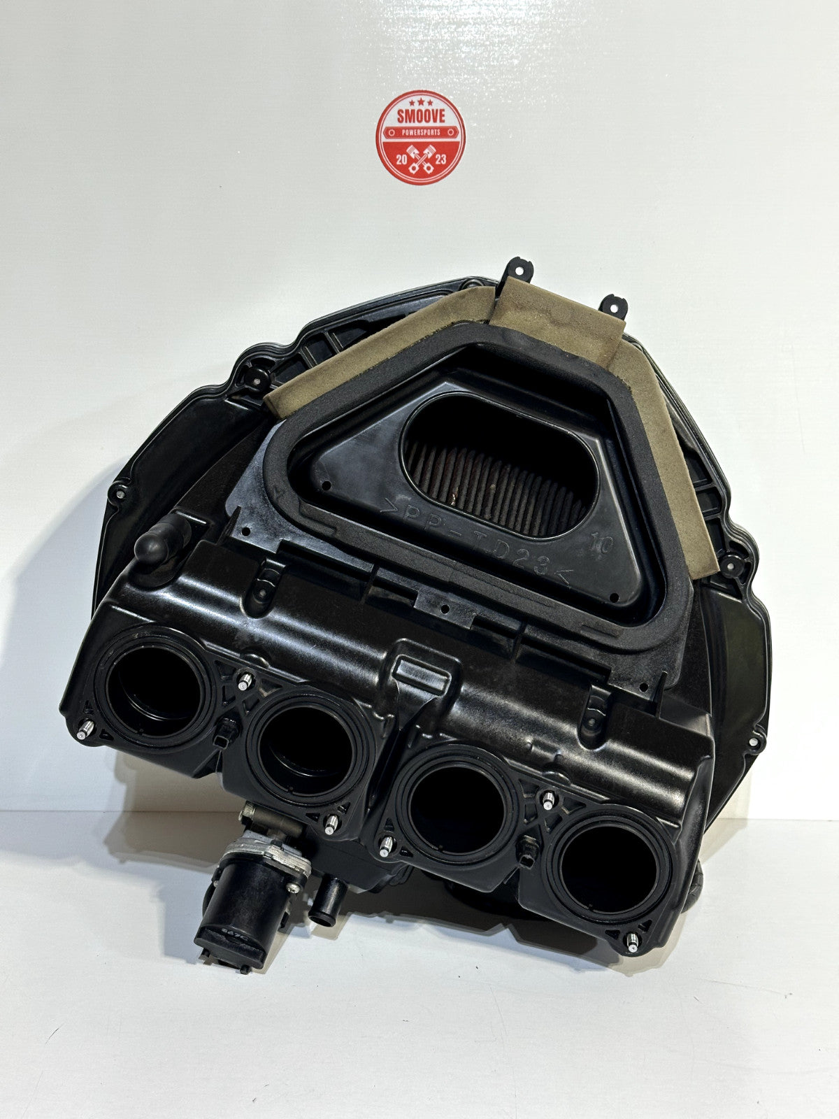 2008-2016 YAMAHA YZF R6 OEM AIR BOX INTAKE FILTER W/ VELOCITY STACKS + INJECTORS