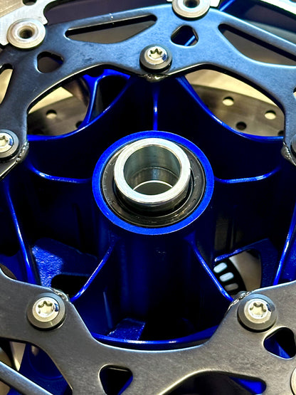 2020-2026 YAMAHA YZF R1 OEM FRONT WHEEL RIM ROTORS & TIRE ASSEMBLY BLUE