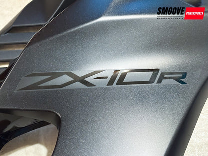 2021-2025 KAWASAKI NINJA ZX10R OEM RIGHT SIDE UPPER LOWER COWL FAIRING SET BLACK