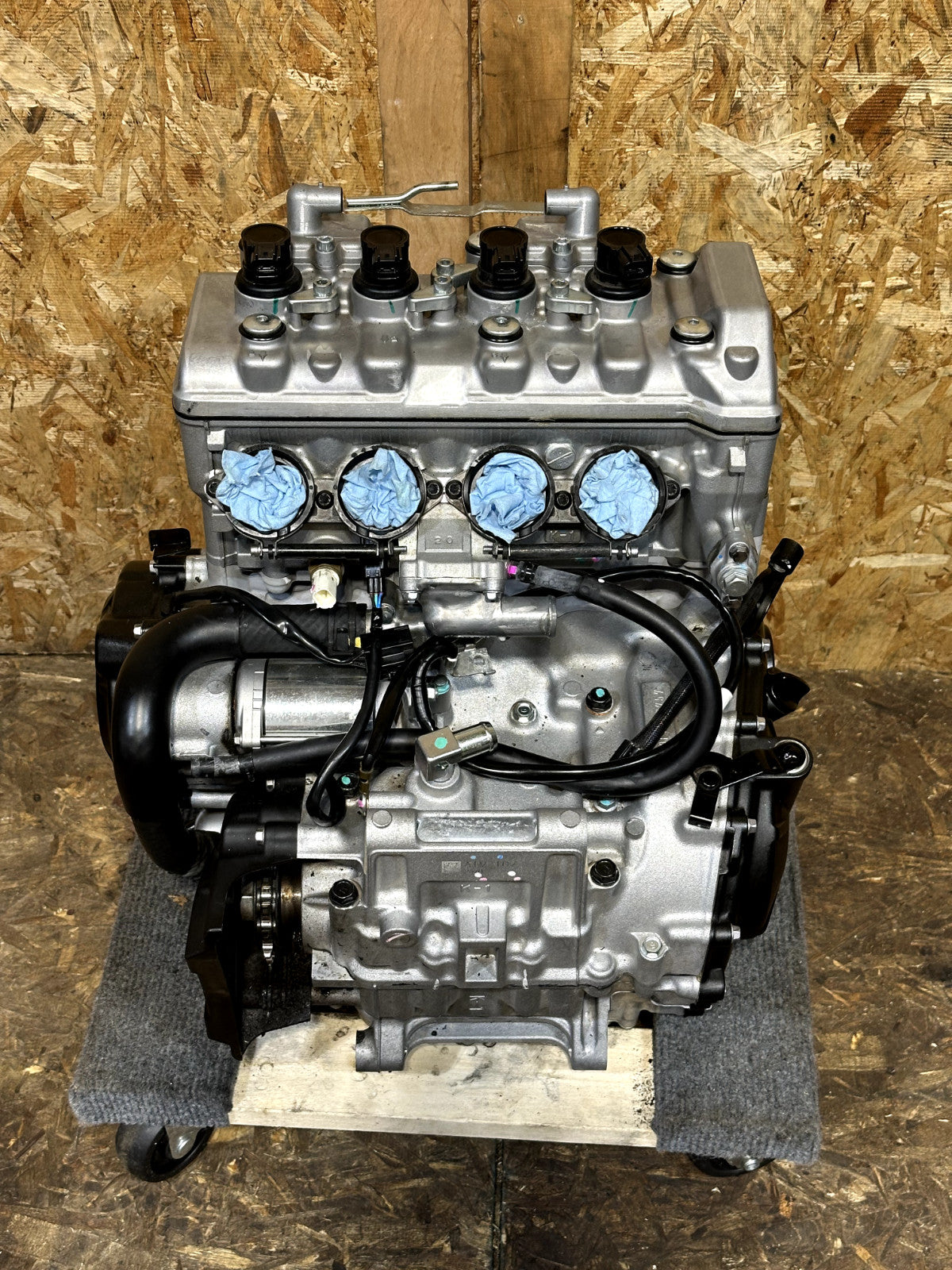 2023-2025 KAWASAKI NINJA ZX4R ZX4RR COMPLETE ENGINE MOTOR ASSEMBLY 1.3K MILES