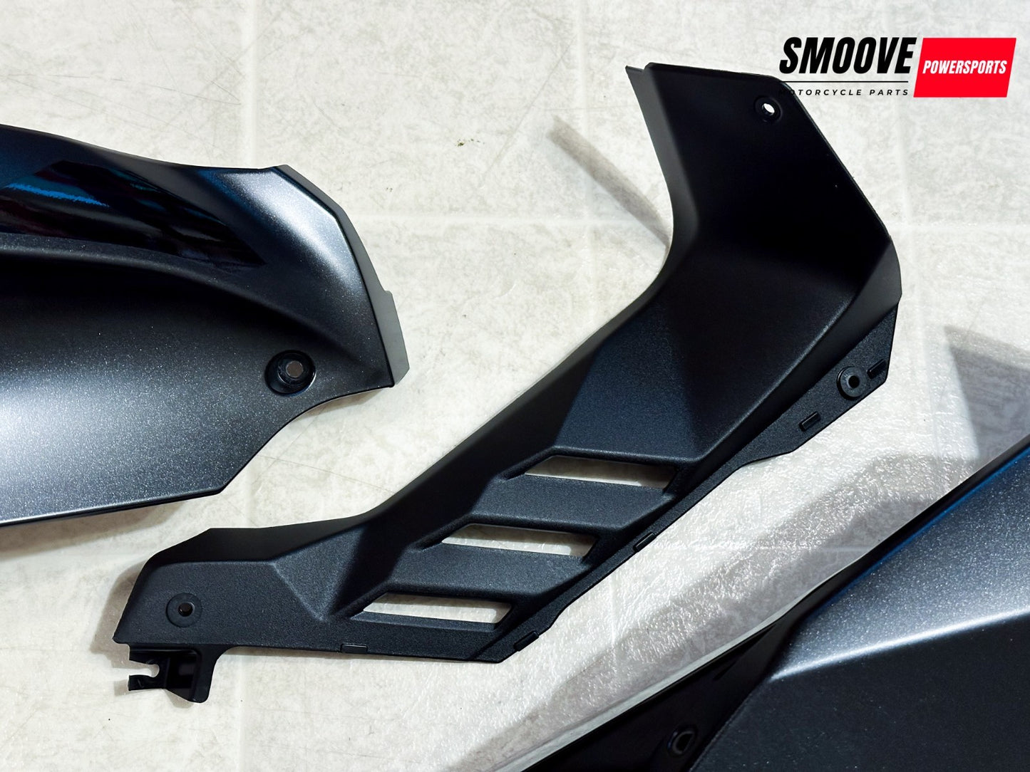 2021-2025 KAWASAKI NINJA ZX10R OEM RIGHT SIDE UPPER LOWER COWL FAIRING SET BLACK