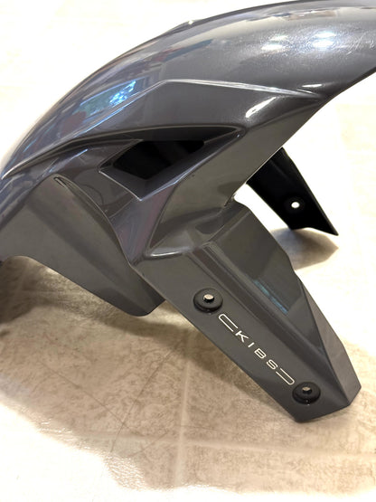 2019-2023 KAWASAKI NINJA ZX6R OEM FRONT FENDER WHEEL MUD GUARD GRAY