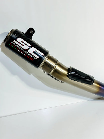 2021-2025 KAWASAKI NINJA ZX10R ZX10RR SC PROJECT CR-T EXHAUST MUFFLER W/ HEADER